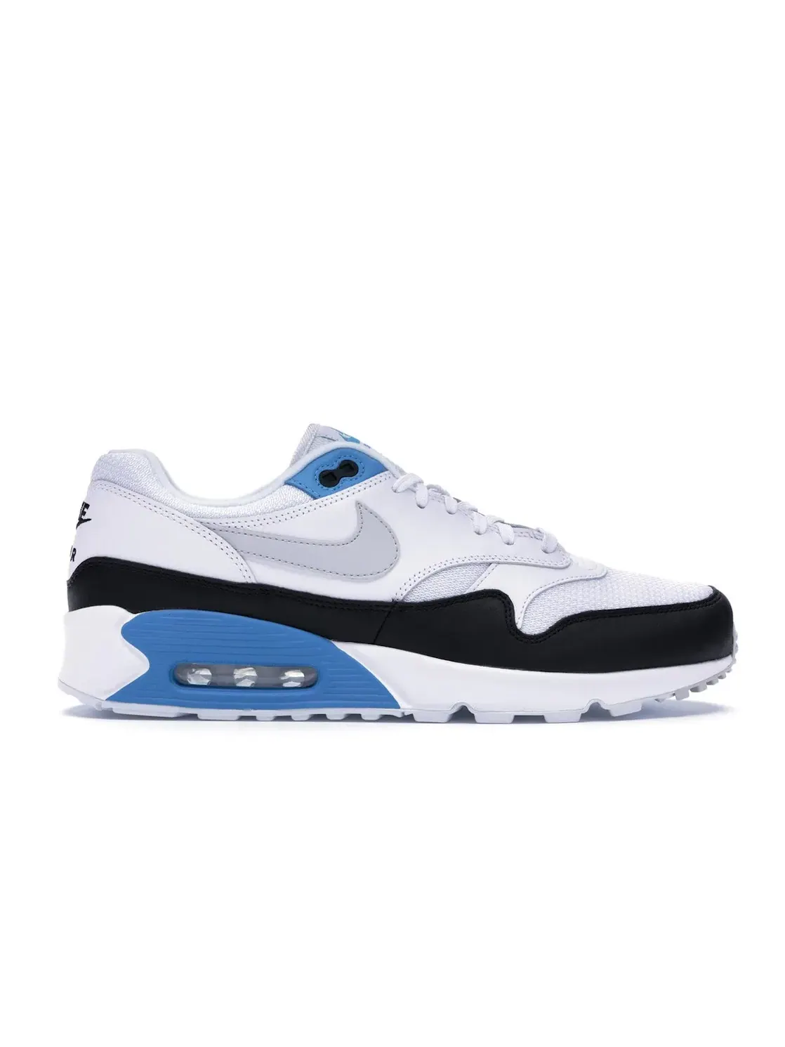 Мужские кроссовки Lifestyle с Air Max амортизацией Nike Air Max 90/1 — изображение 1 из 4, белый/серый-черный-синий