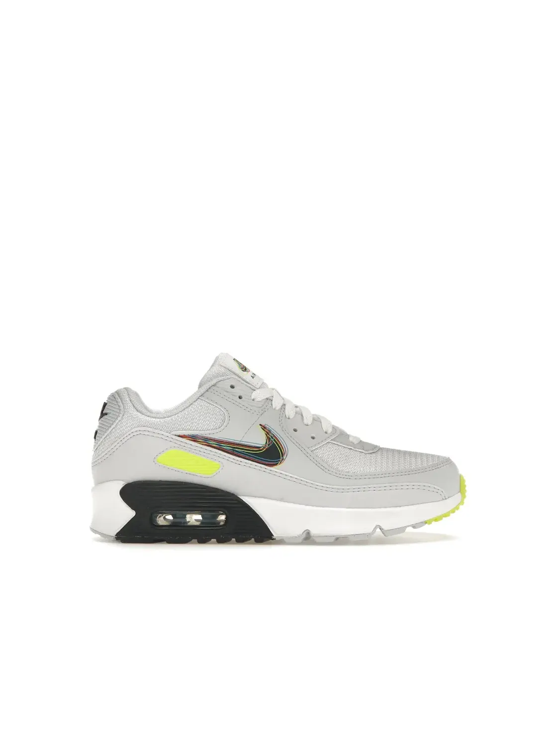 Детские кроссовки Lifestyle Nike Air Max 90 — изображение 1 из 4, белый/синий//серый