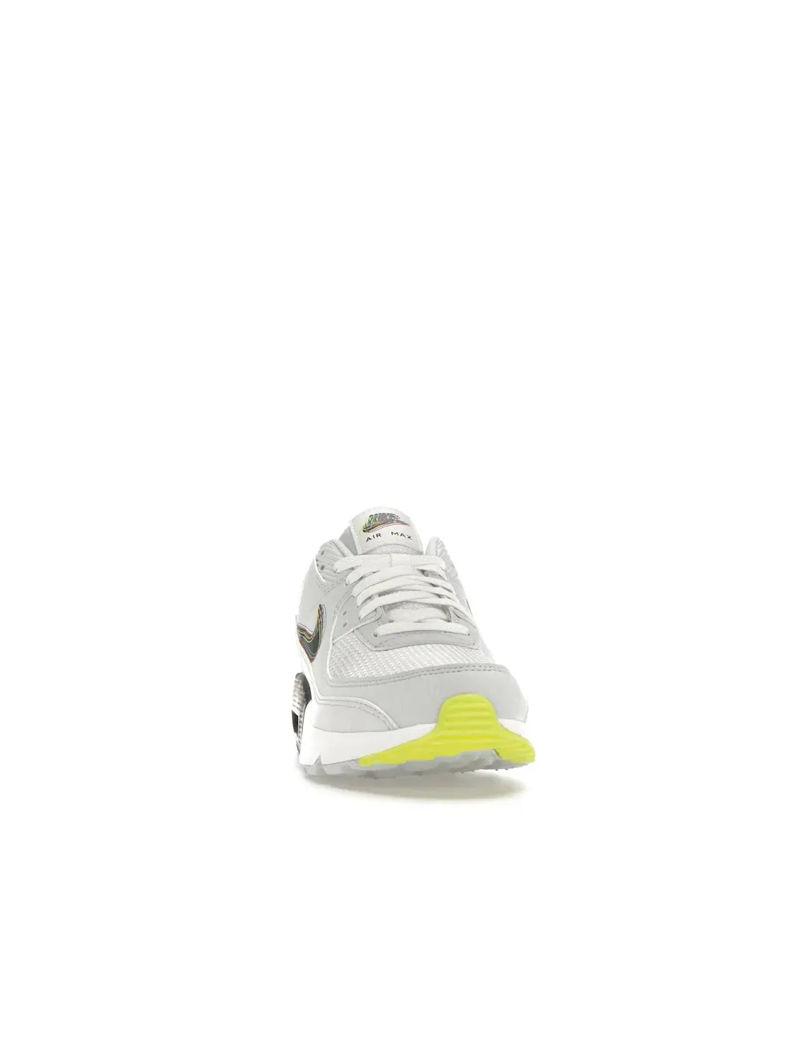 Детские кроссовки Lifestyle Nike Air Max 90 — изображение 2 из 4, белый/синий//серый