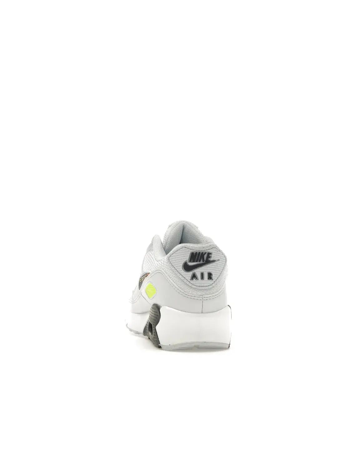 Детские кроссовки Lifestyle Nike Air Max 90 — изображение 4 из 4, белый/синий//серый