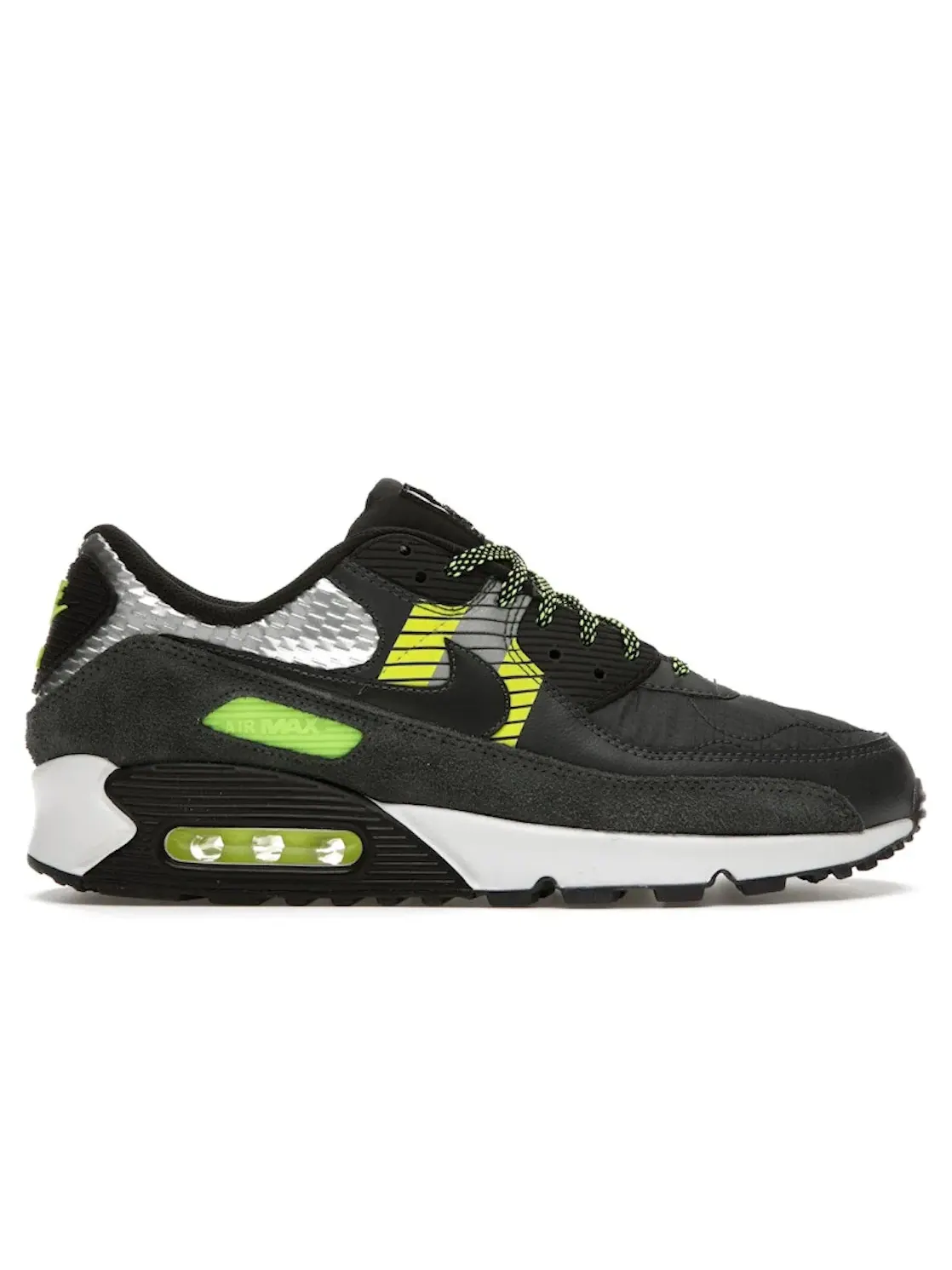 Мужские кроссовки Lifestyle с 3M-вставками Nike Air Max 90 Nike — изображение 1 из 4, черный