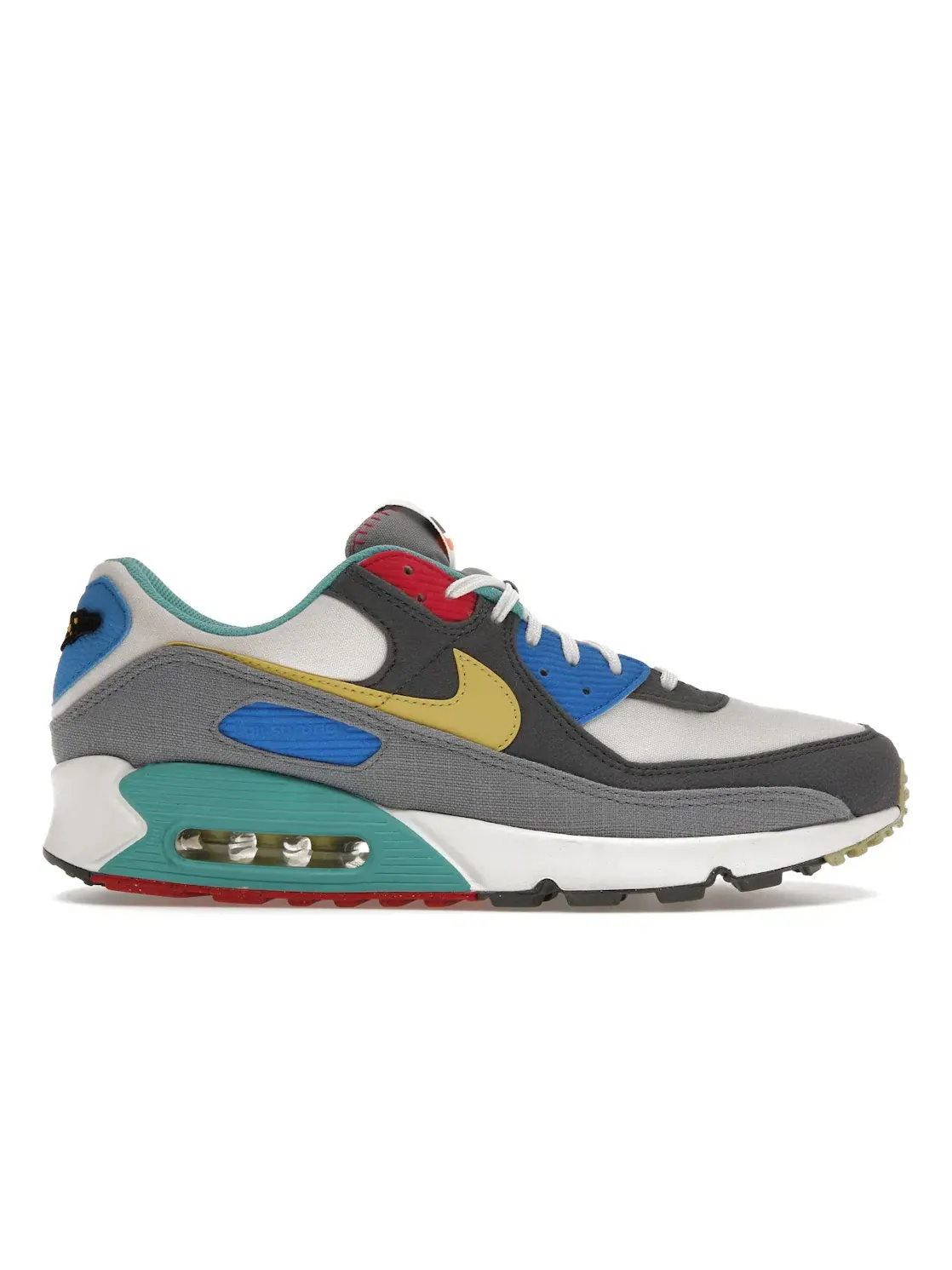 Мужские кроссовки Lifestyle Nike Air Max 90 — изображение 1 из 4, серый/розовый