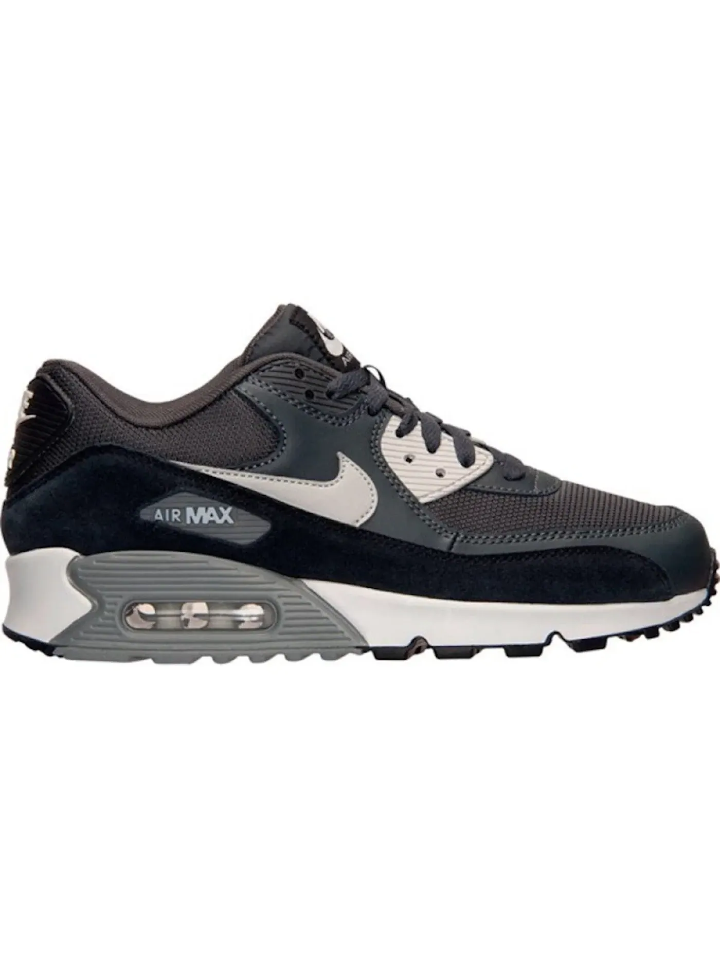 Мужские кроссовки с амортизацией Nike Air Max 90 — изображение 1 из 1, черный