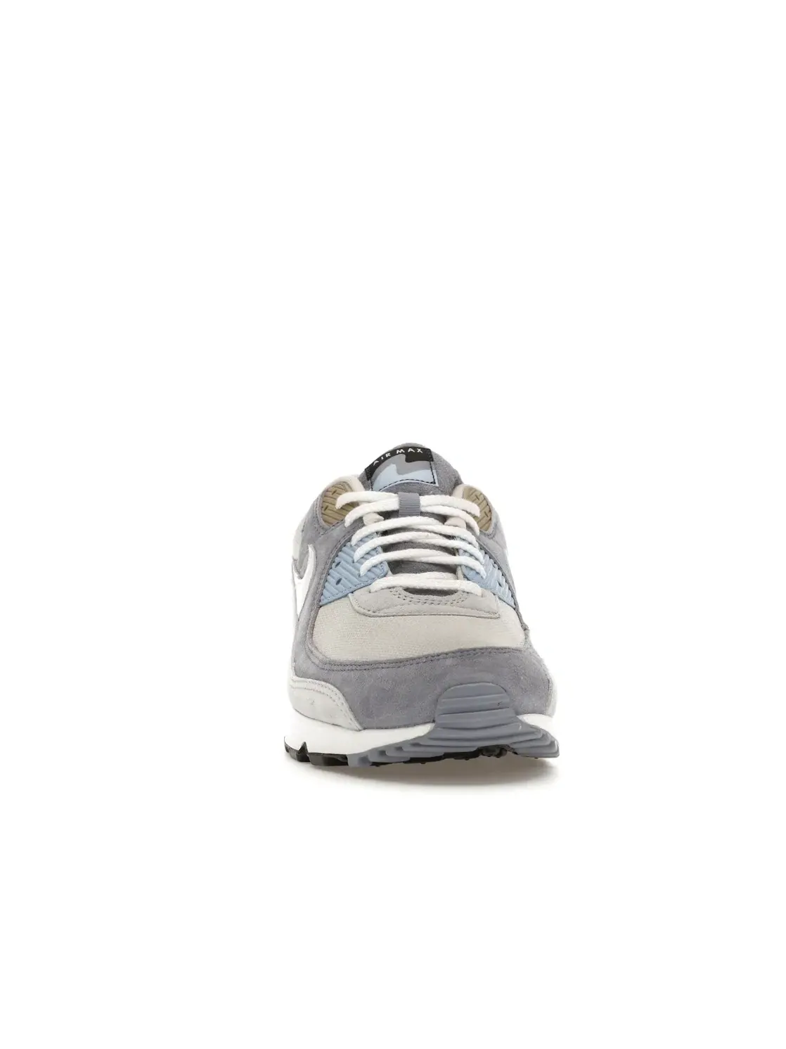 Мужские кроссовки Lifestyle Nike Air Max 90 — изображение 2 из 4, серый//светлый синий