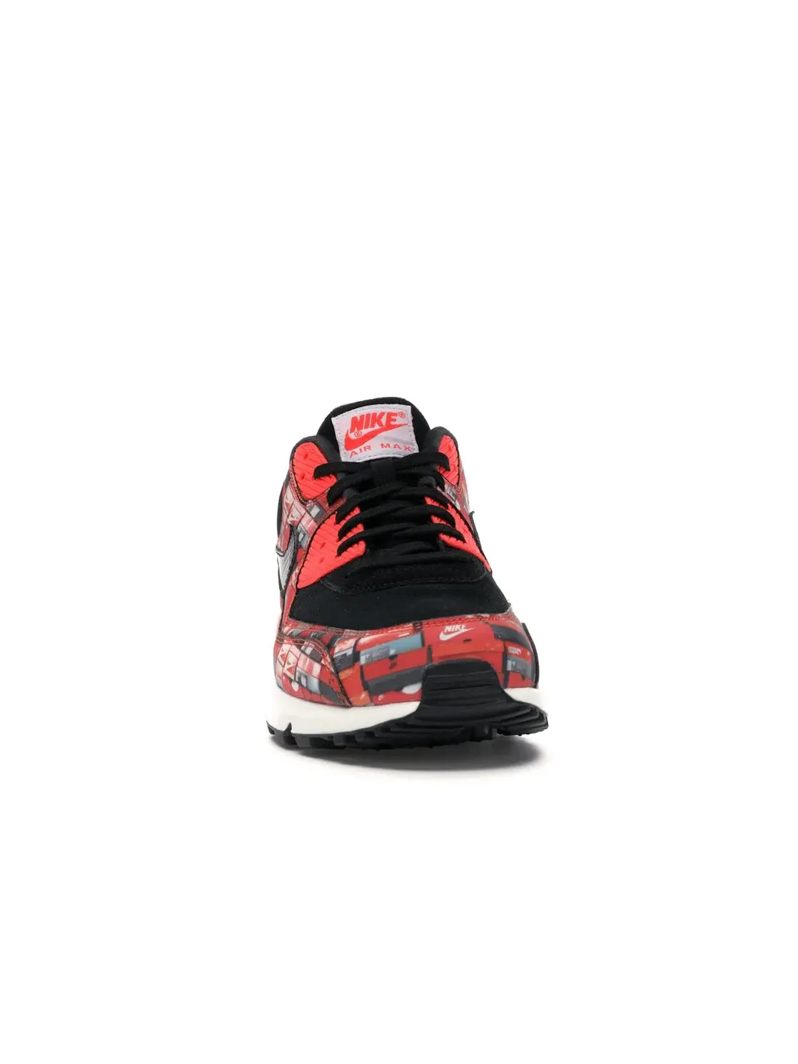 Мужские кроссовки Lifestyle с принтом Nike Air Max 90 atmos We Love Nike — изображение 2 из 4, черный/яркий-белый