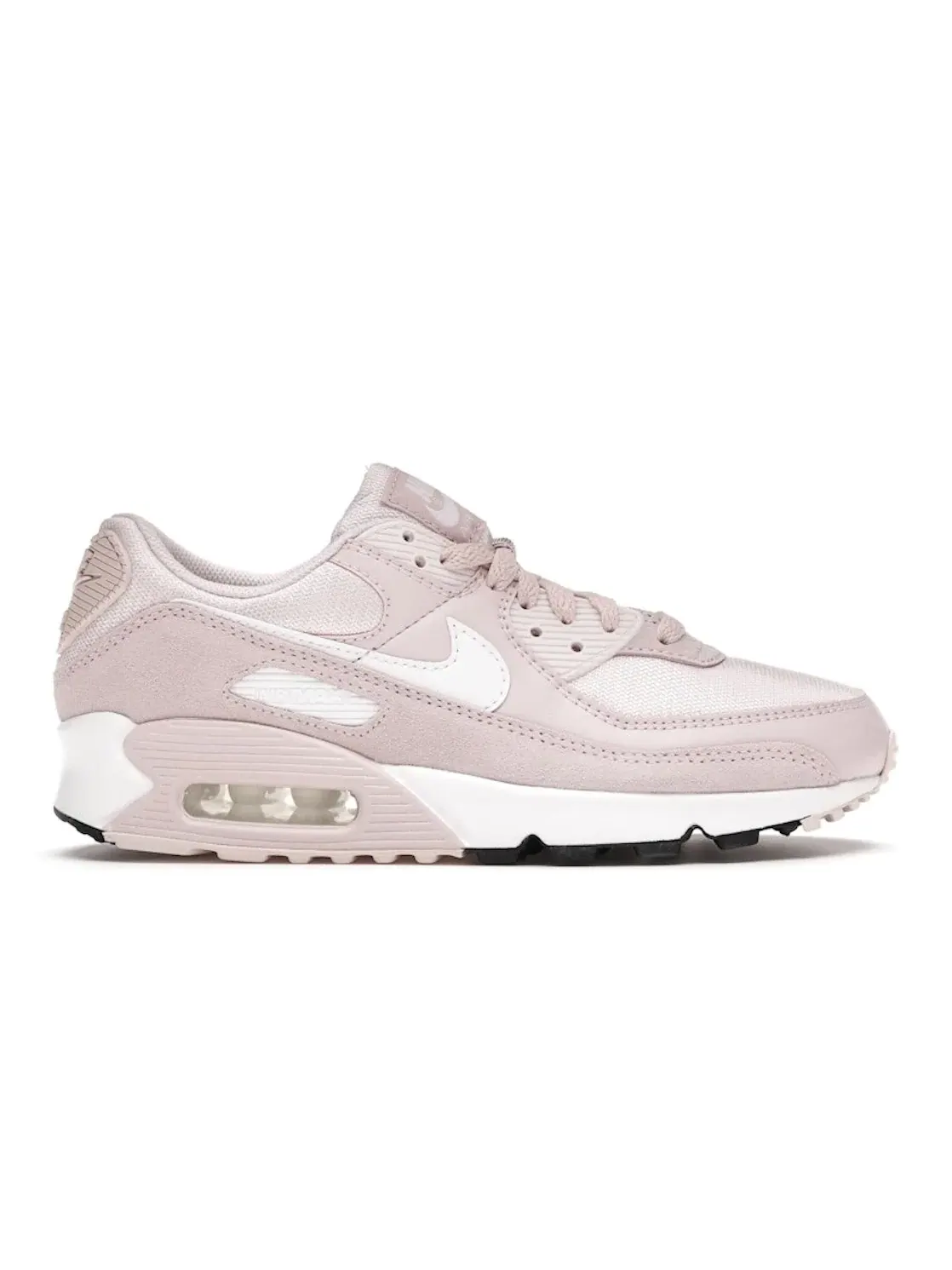Женские кроссовки с видимой подушкой Air Max Nike Air Max 90 — изображение 1 из 4, розовый/черный-белый