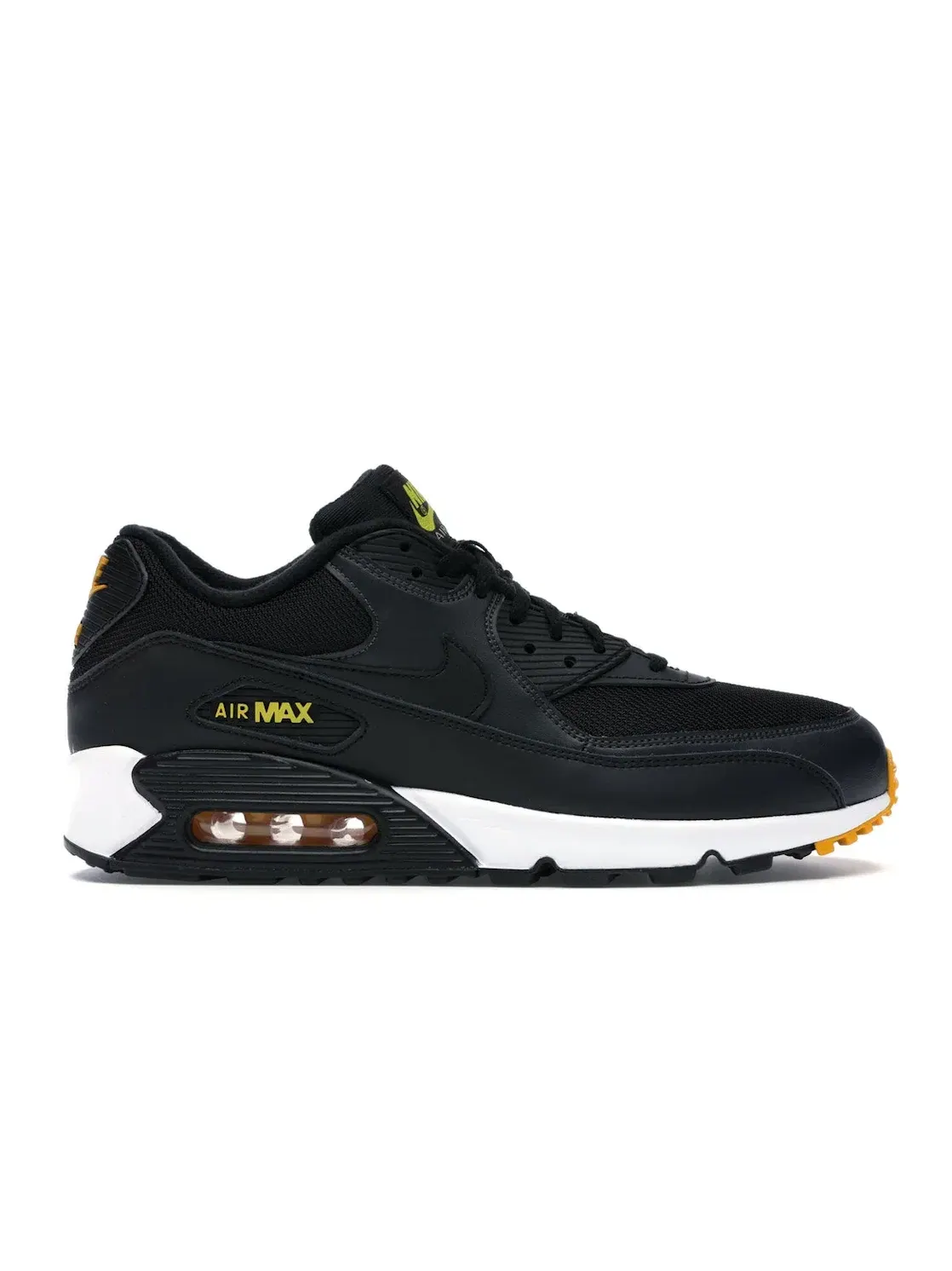 Мужские кроссовки Lifestyle с ярким дизайном Nike Air Max 90 — изображение 1 из 4, черный/-белый