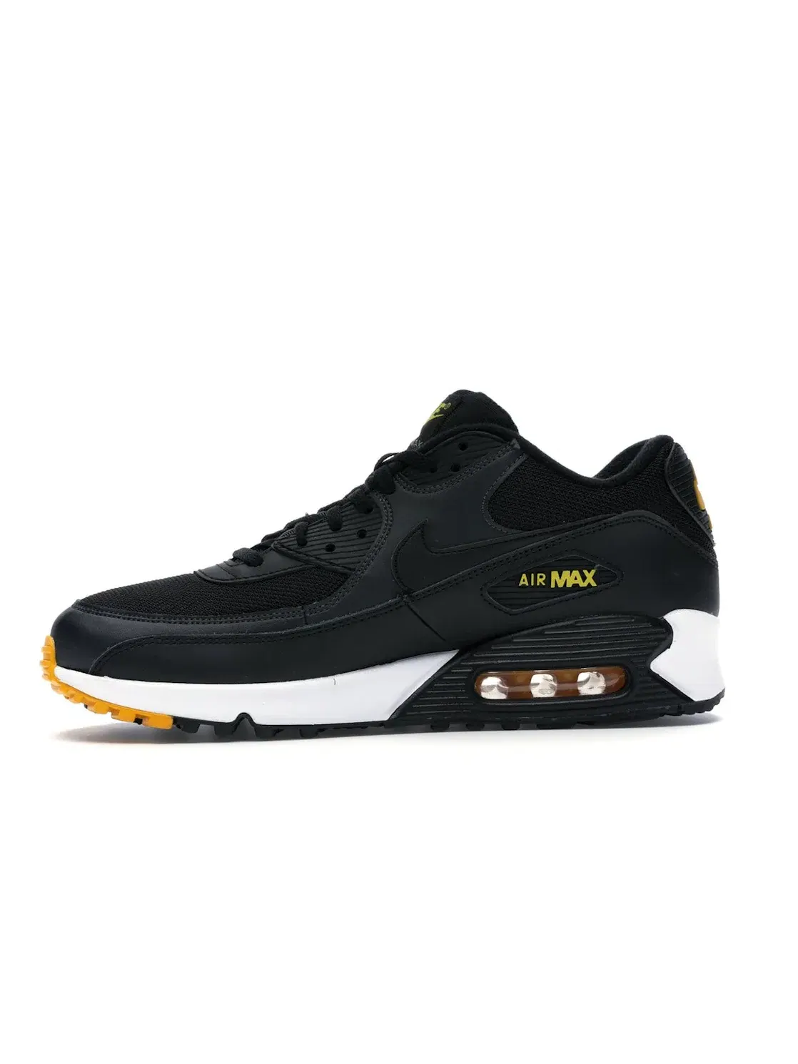 Мужские кроссовки Lifestyle с ярким дизайном Nike Air Max 90 — изображение 3 из 4, черный/-белый
