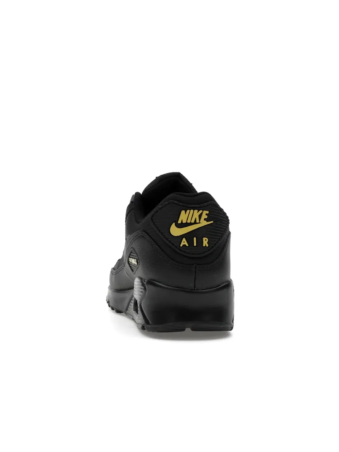 Мужские кроссовки Lifestyle с амортизацией Air Max Nike Air Max 90 — изображение 4 из 4, черный/золотистый