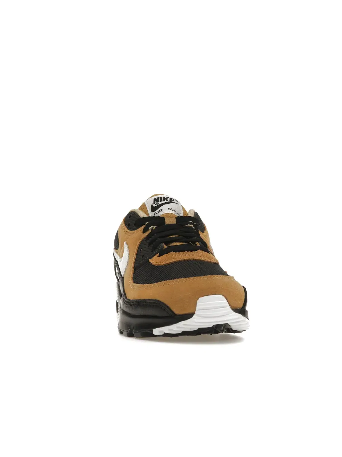 Мужские кроссовки Lifestyle Nike Air Max 90 — изображение 2 из 4, черный/золотистый//белый