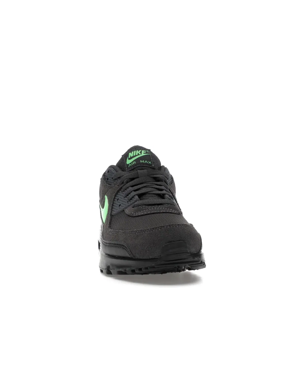 Мужские кроссовки Lifestyle с контрастными акцентами Nike Air Max 90 — изображение 2 из 4, черный/зеленый