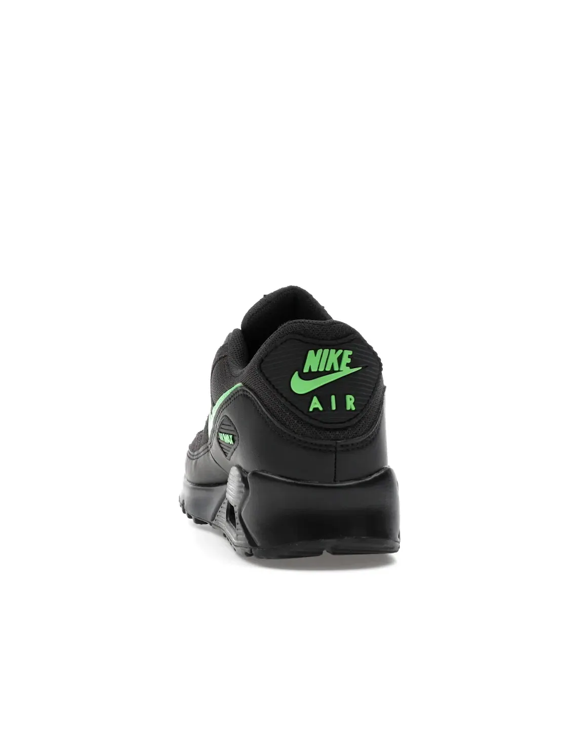 Мужские кроссовки Lifestyle с контрастными акцентами Nike Air Max 90 — изображение 4 из 4, черный/зеленый