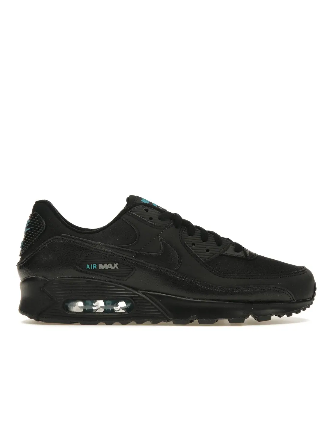 Мужские Кроссовки Lifestyle Nike Air Max 90 — изображение 1 из 4, черный/черный/синий