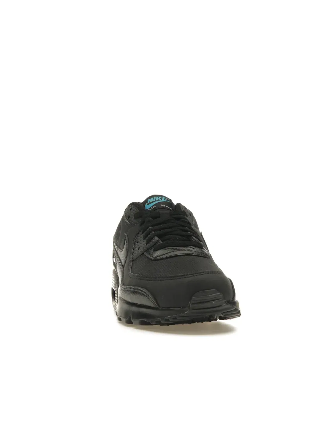 Мужские Кроссовки Lifestyle Nike Air Max 90 — изображение 2 из 4, черный/черный/синий