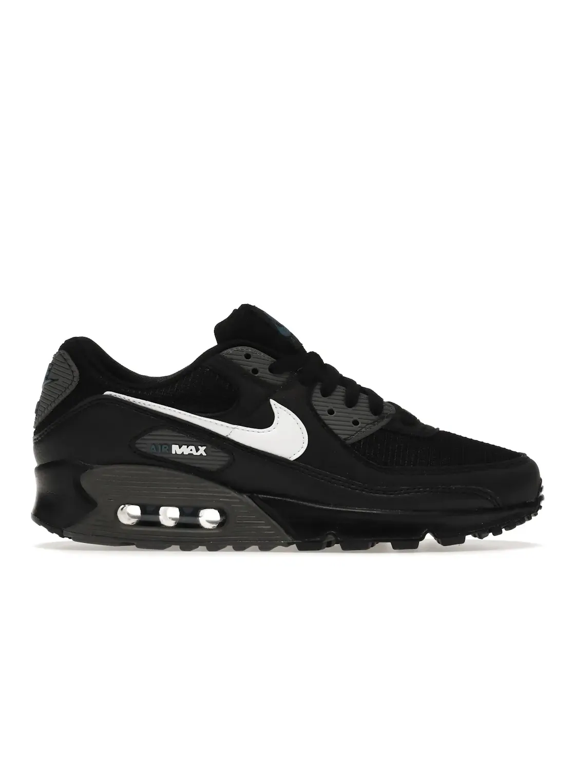 Мужские кроссовки lifestyle Nike Air Max 90 — изображение 1 из 4, черный//серый/белый