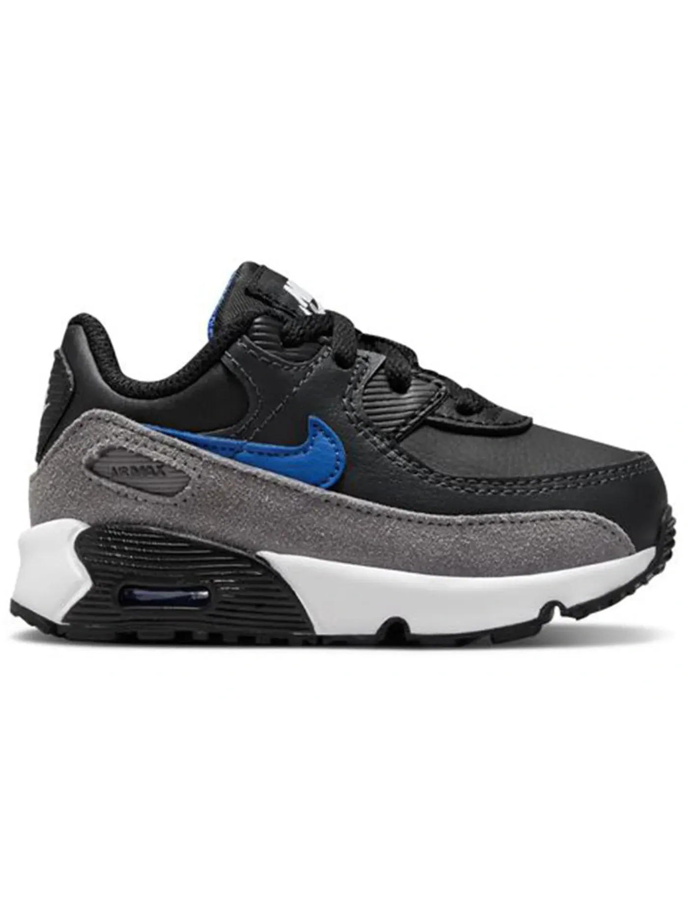 Детские кроссовки Lifestyle Nike Air Max 90 — изображение 1 из 1, черный/серый//синий