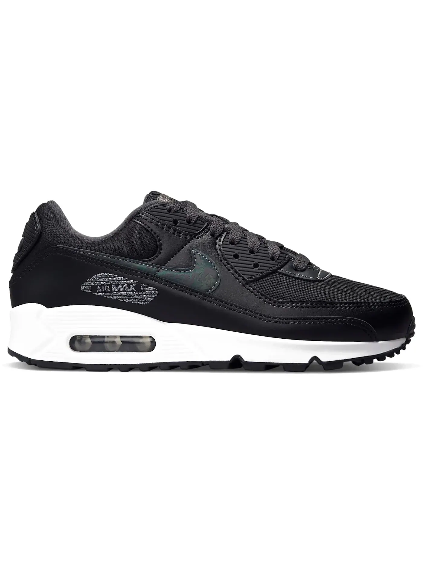 Женские кроссовки Lifestyle Nike Air Max 90 — изображение 1 из 1, черный/белый/черный
