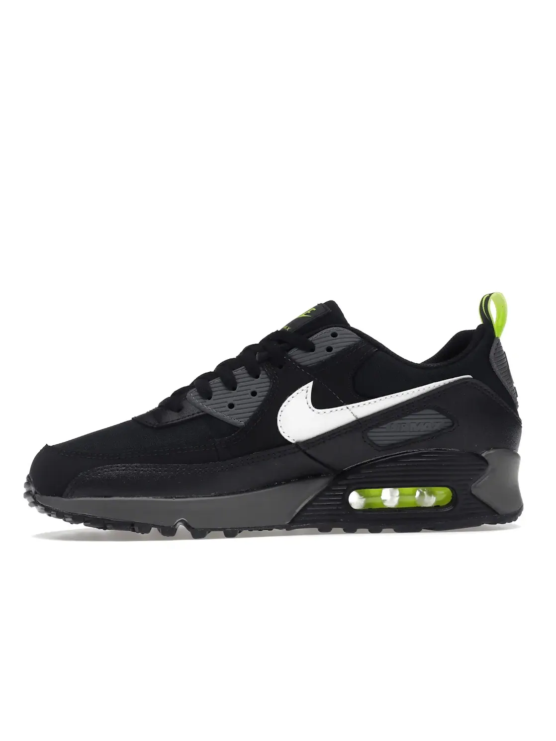 Мужские кроссовки Lifestyle Nike Air Max 90 — изображение 3 из 4, черный//серый/белый