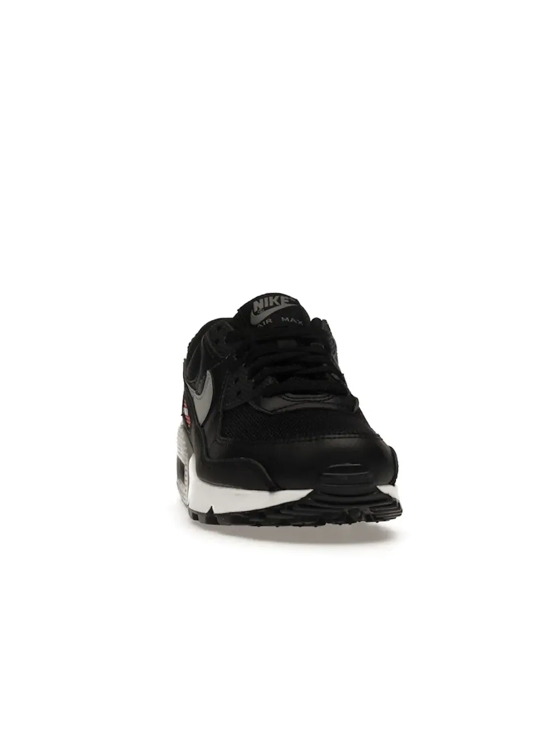 Мужские кроссовки Lifestyle Nike Air Max 90 Nike — изображение 2 из 4, черный/серый-красный
