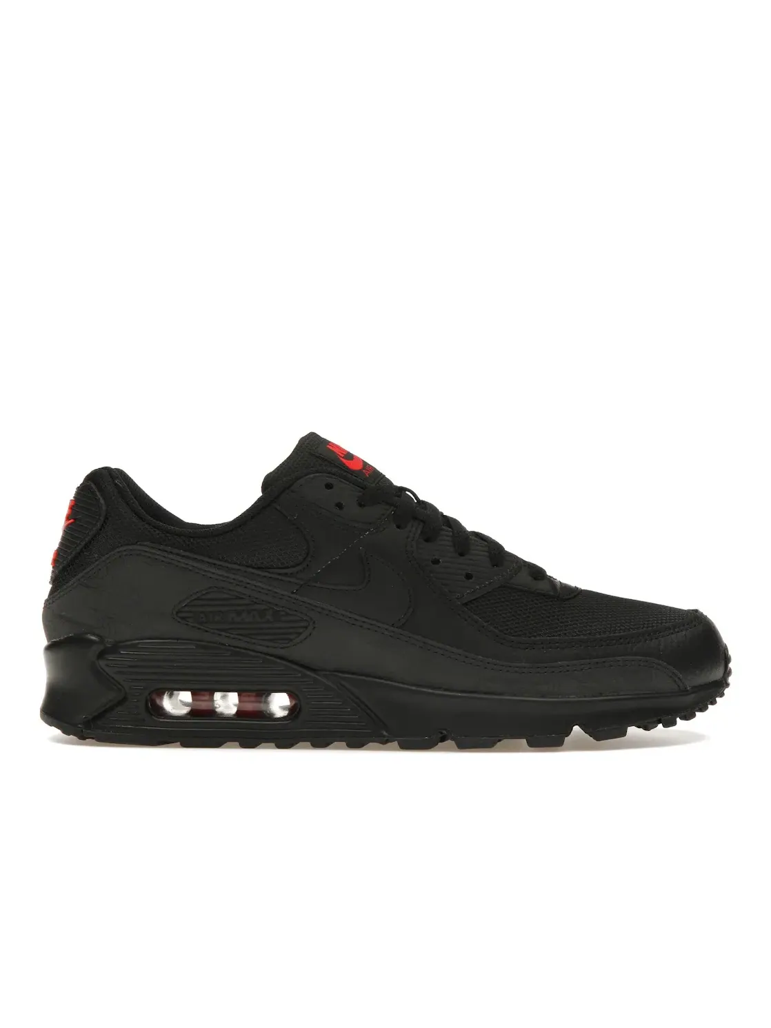 Мужские кроссовки Lifestyle Nike Air Max 90 — изображение 1 из 4, черный/черный/светлый