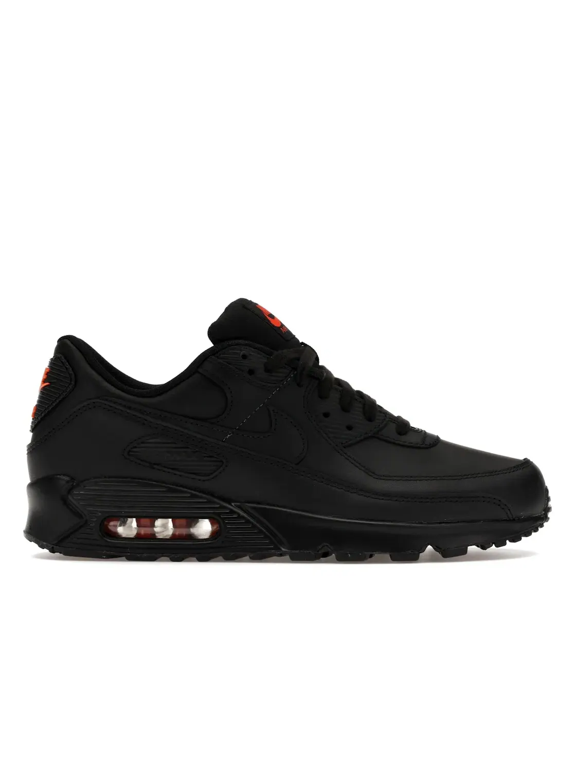 Мужские кроссовки Lifestyle Nike Air Max 90 — изображение 1 из 4, черный/оранжевый/черный