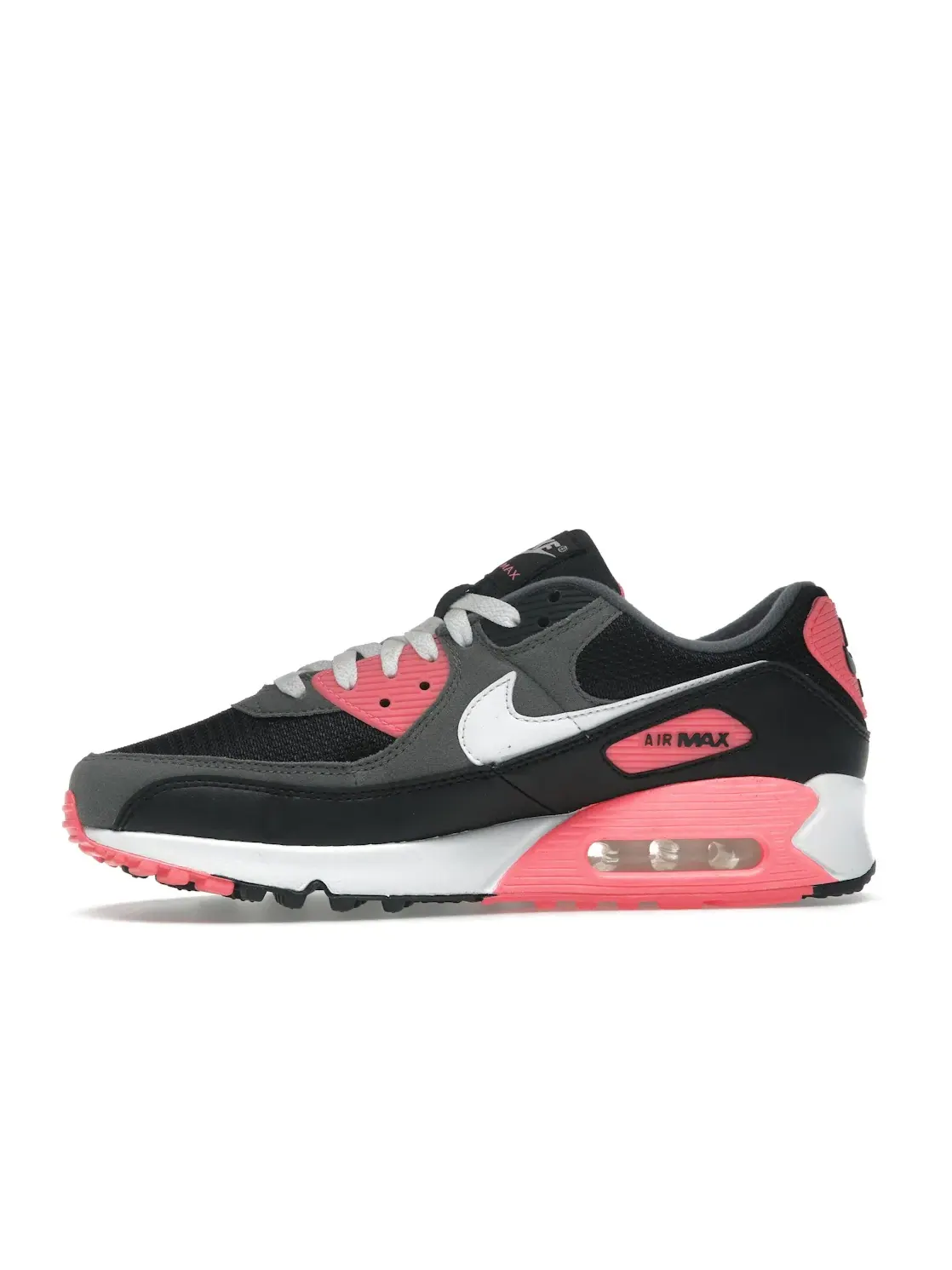 Мужские кроссовки Lifestyle Nike Air Max 90 — изображение 3 из 4, черный/серый//белый
