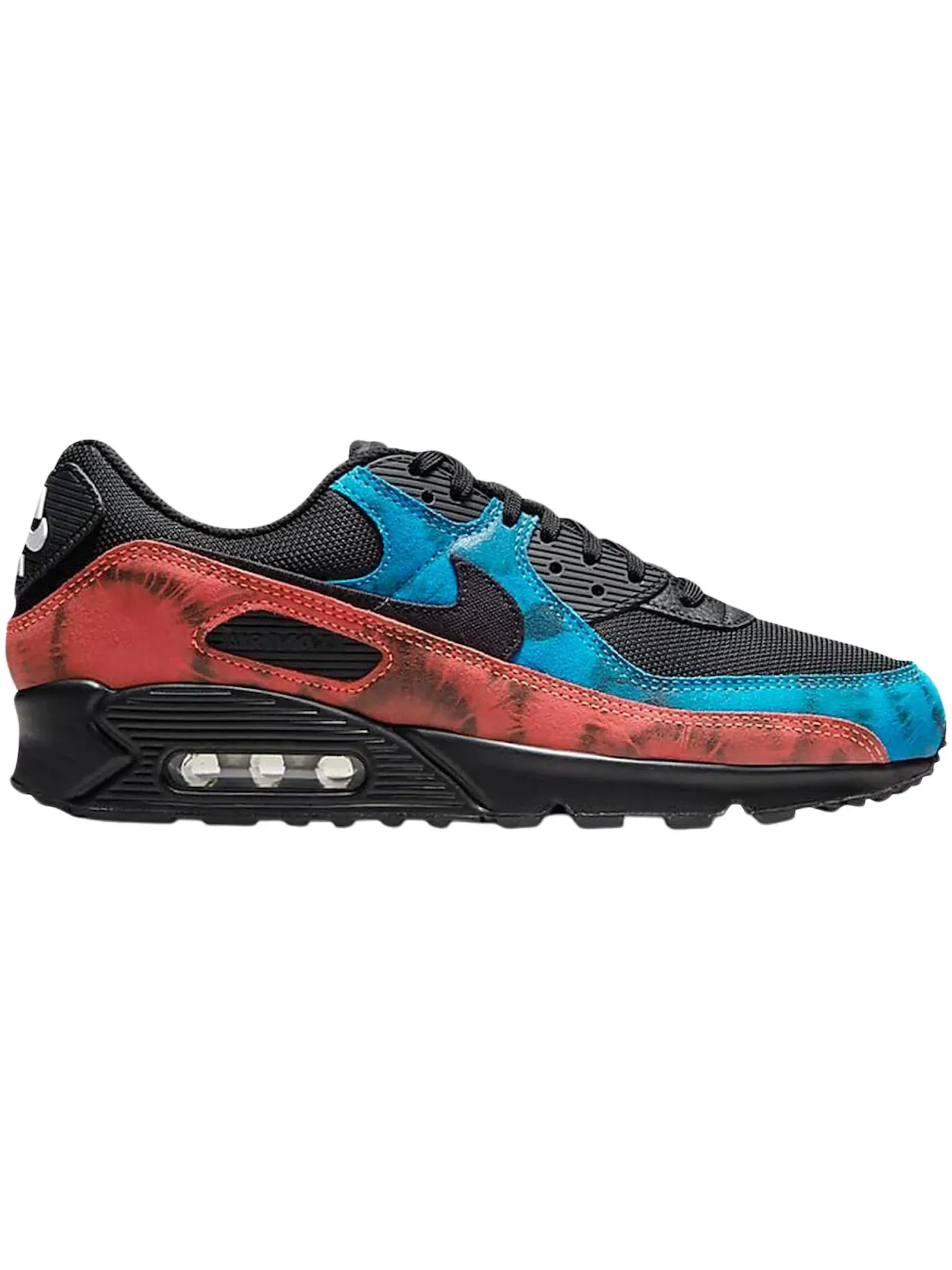 Мужские кроссовки Lifestyle Nike Air Max 90 — изображение 1 из 1, черный/синий//белый