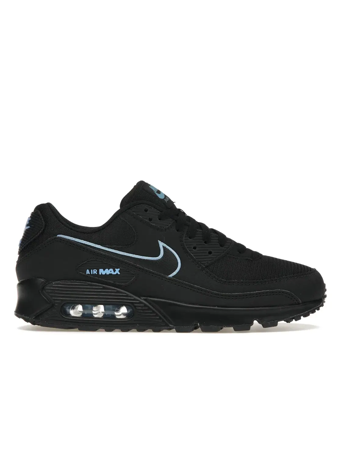 Мужские кроссовки Lifestyle Nike Air Max 90 — изображение 1 из 4, черный синий