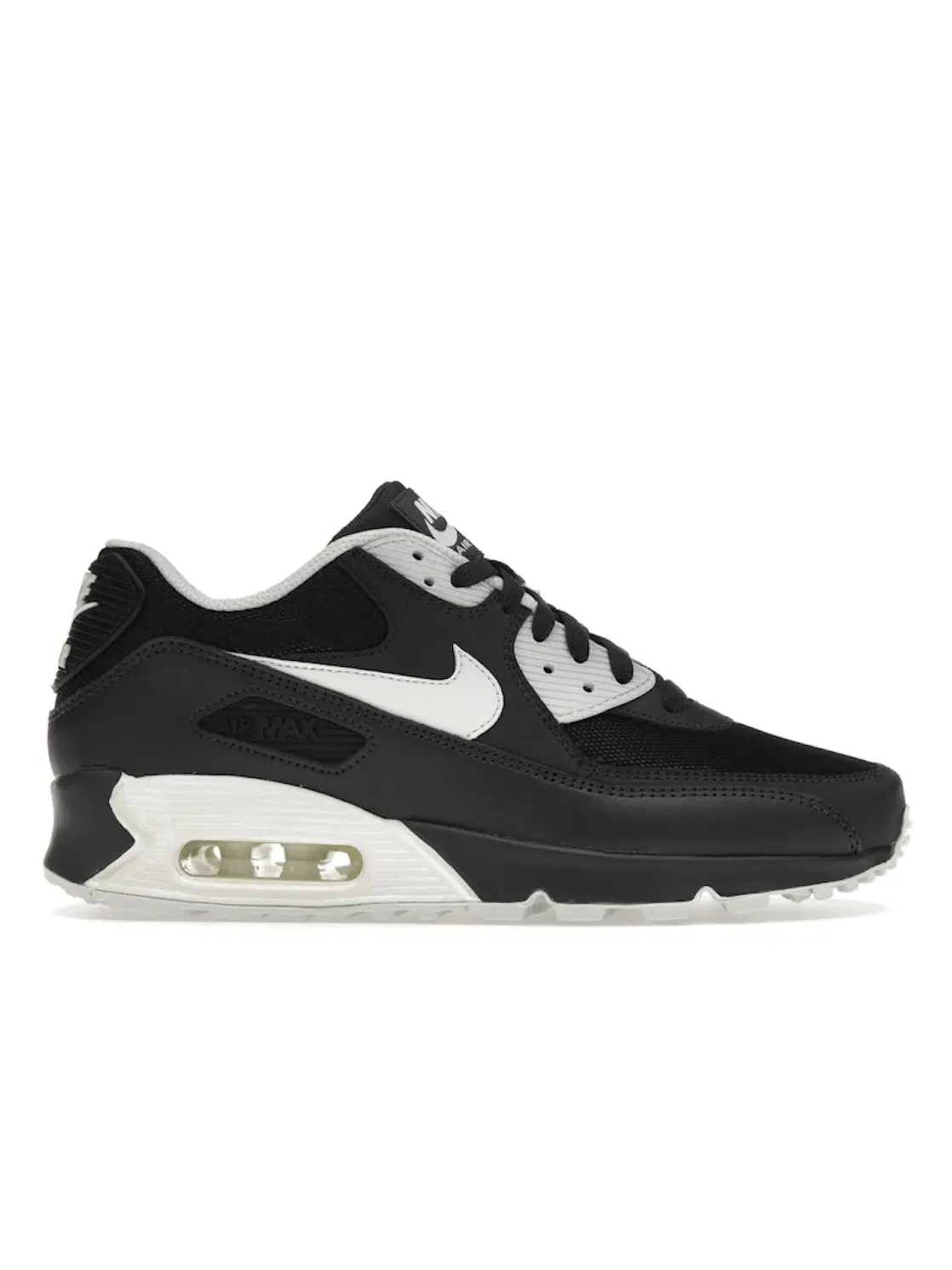 Мужские кроссовки с амортизацией Nike Air Max 90 Nike — изображение 1 из 4, белый-черный