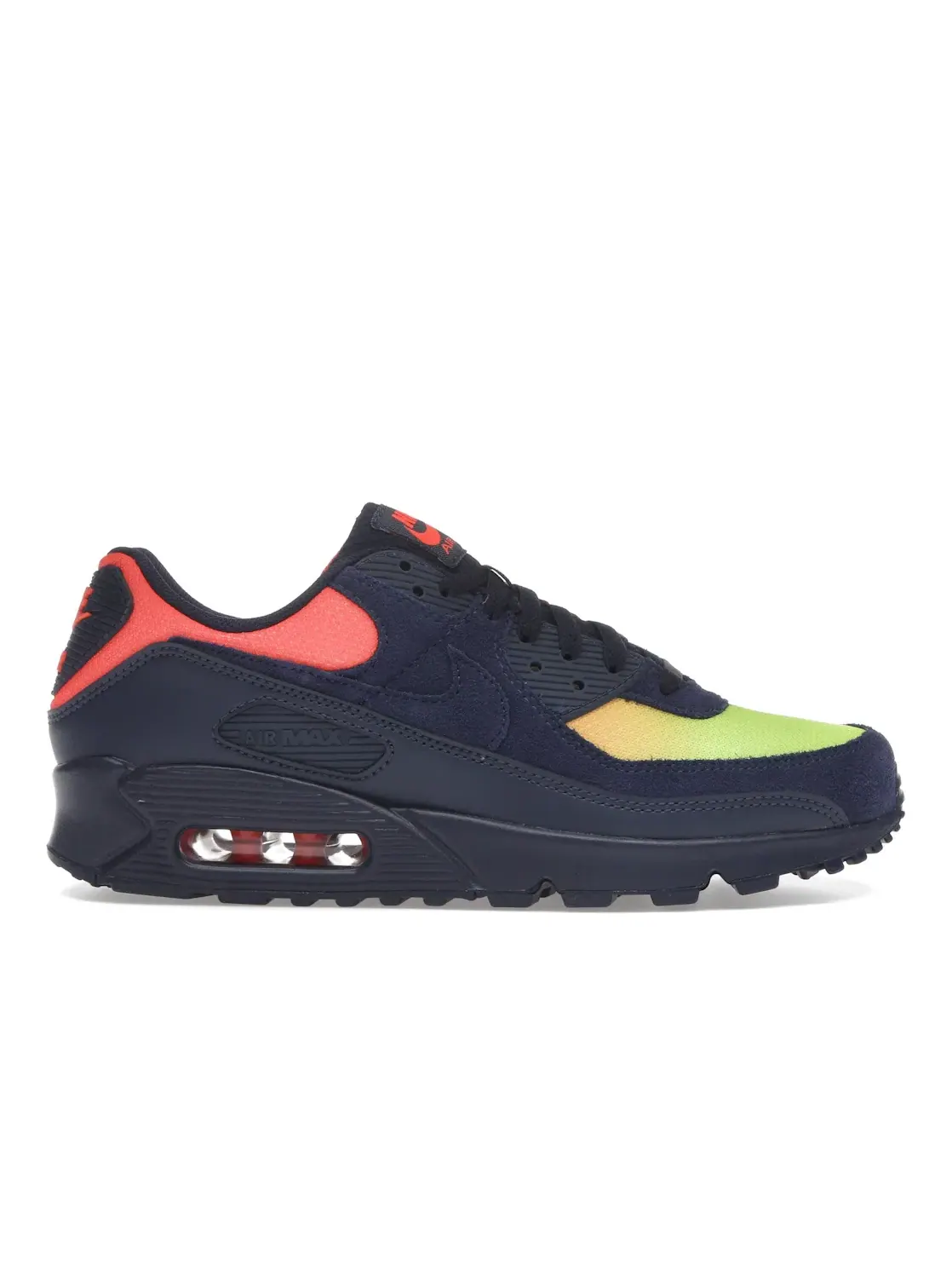Мужские кроссовки Lifestyle Nike Air Max 90 — изображение 1 из 4, оранжевый/синий