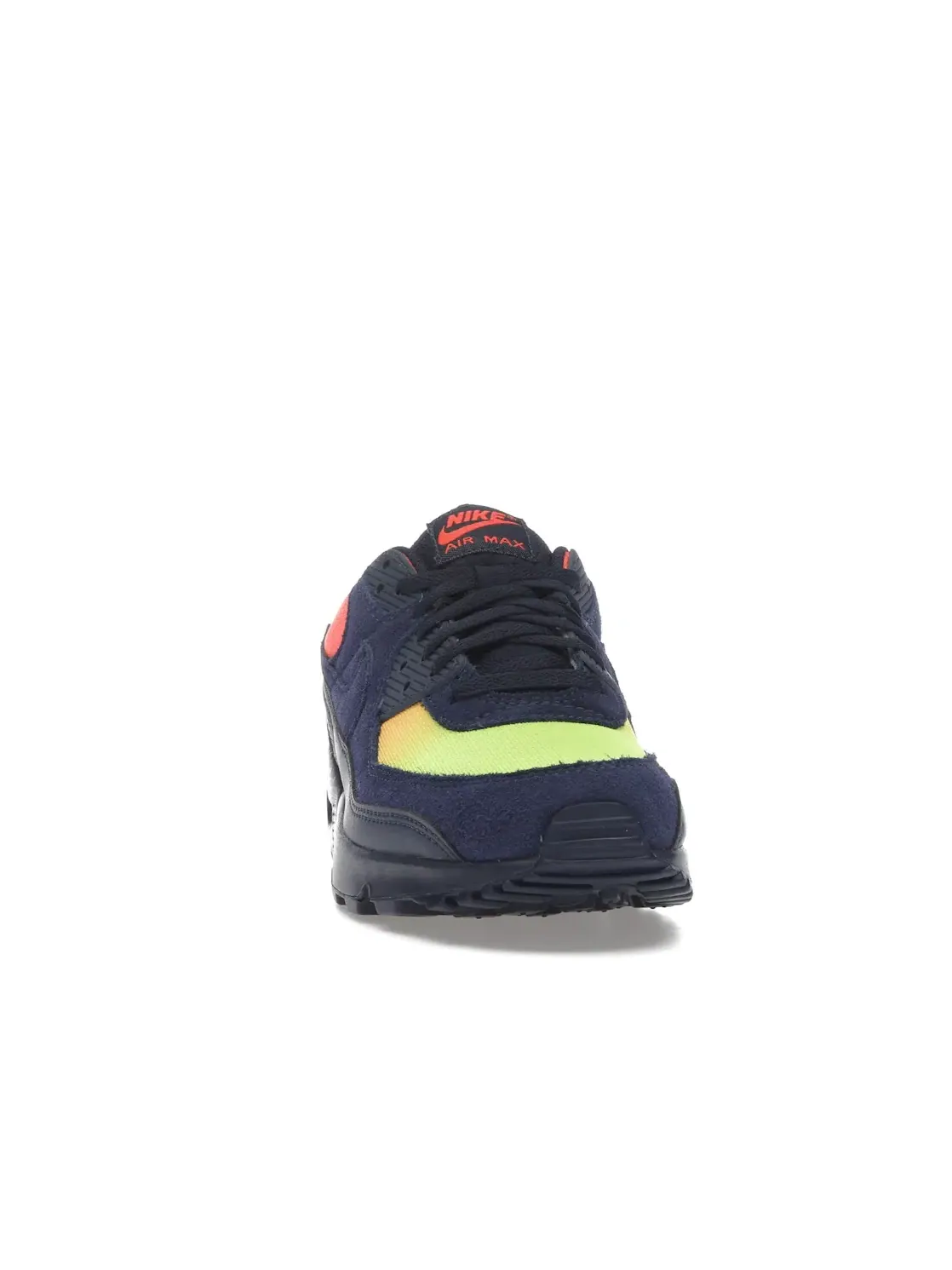 Мужские кроссовки Lifestyle Nike Air Max 90 — изображение 2 из 4, оранжевый/синий