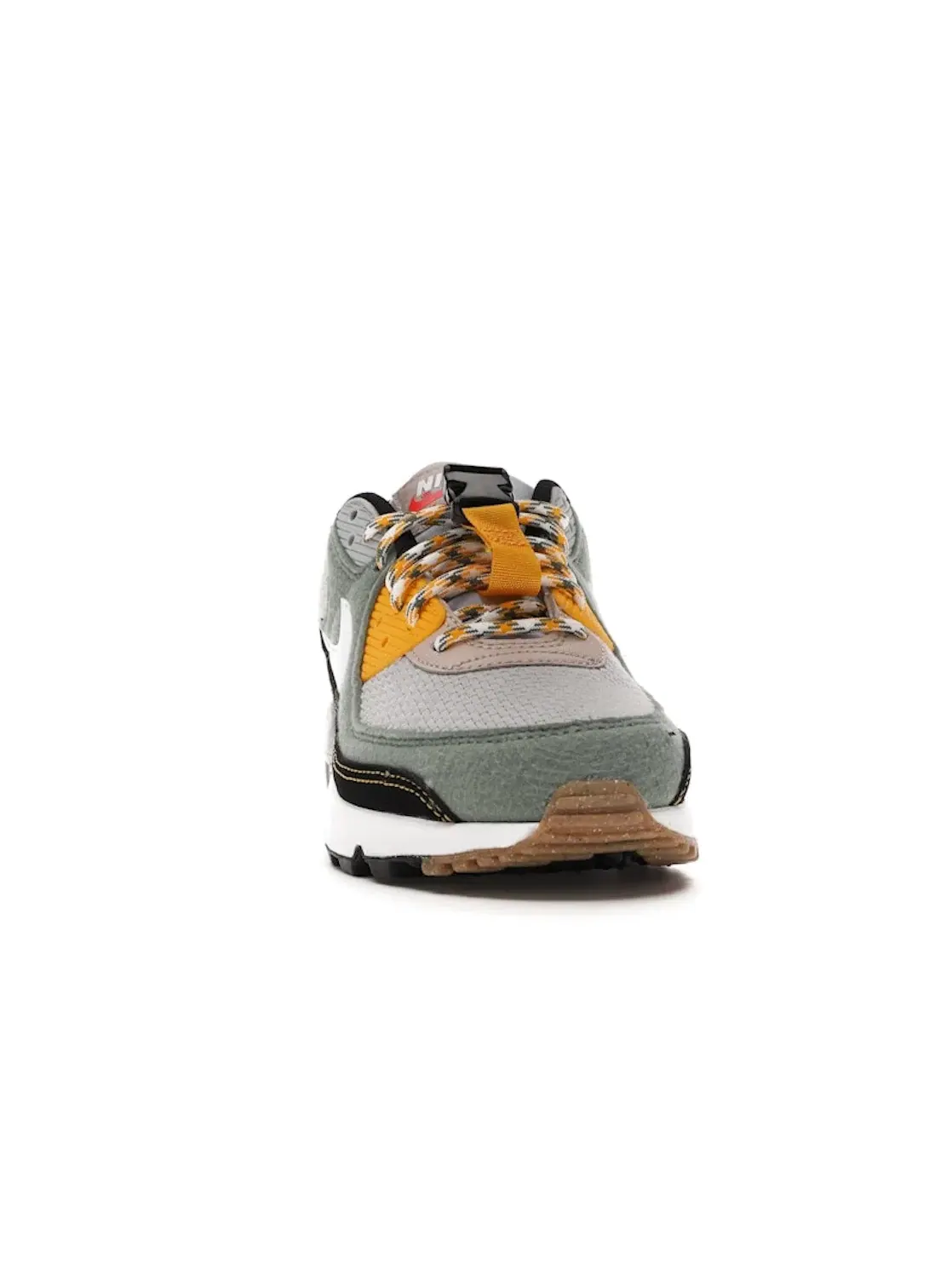 Мужские кроссовки Lifestyle с ремешком Nike Air Max 90 — изображение 2 из 4, черный-золотистый-белый