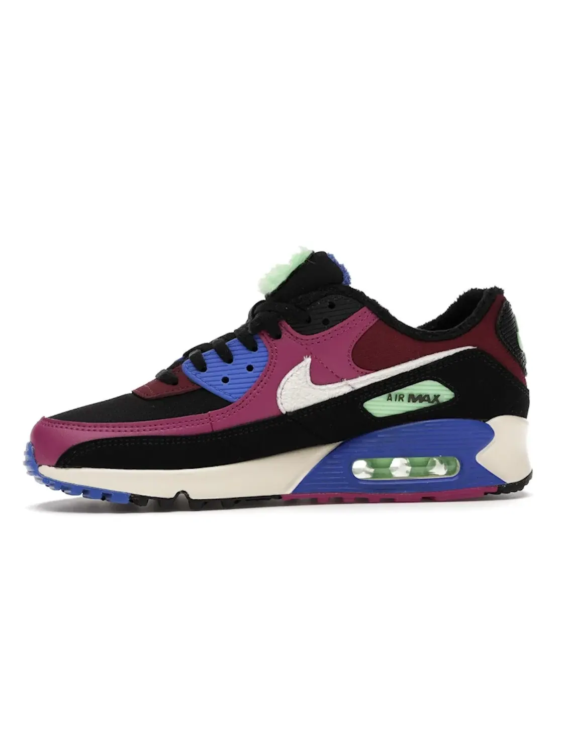 Женские кроссовки Lifestyle Nike Air Max 90 — изображение 3 из 4, черный-темный