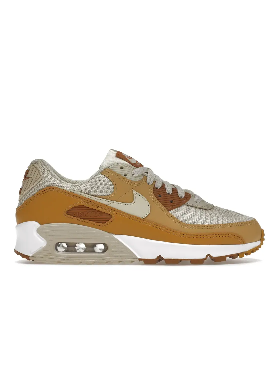 Женские кроссовки с амортизацией Nike Air Max 90, Oatmeal/Tawny/Chutney/Twine/Light Bone — изображение 1 из 4