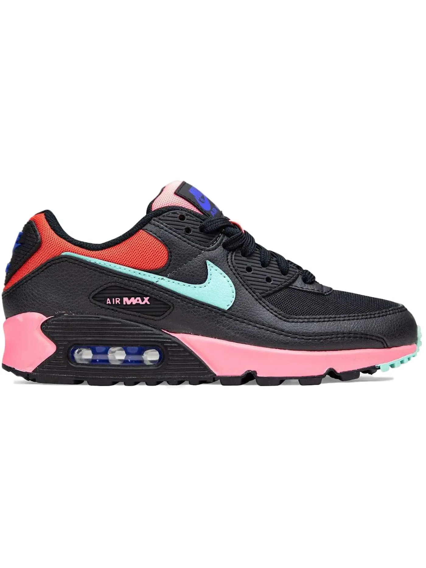 Женские кроссовки с цепочкой Nike Air Max 90 — изображение 1 из 1, черный/красный
