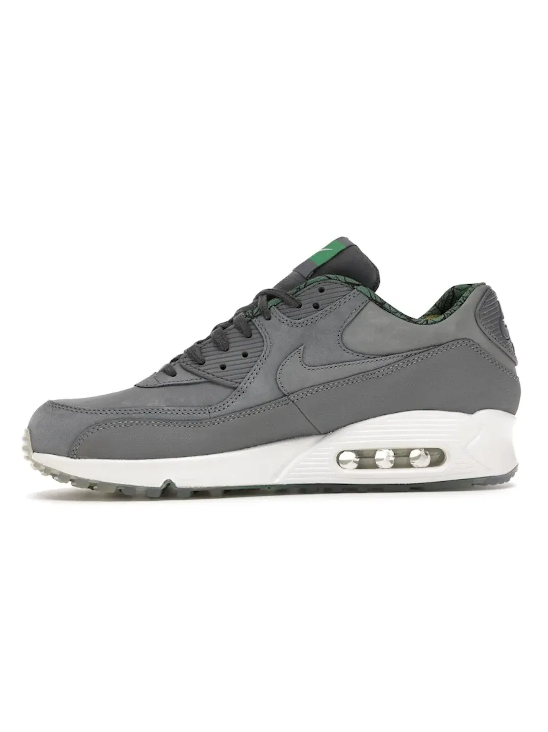 Мужские кроссовки Lifestyle Nike Air Max 90 — изображение 3 из 4, серый/серый-темный серый