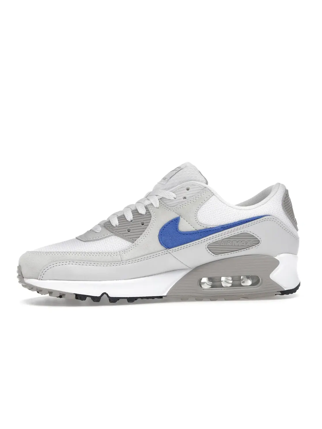 Мужские кроссовки Lifestyle Nike Air Max 90 — изображение 3 из 4, белый/серый/белый/синий