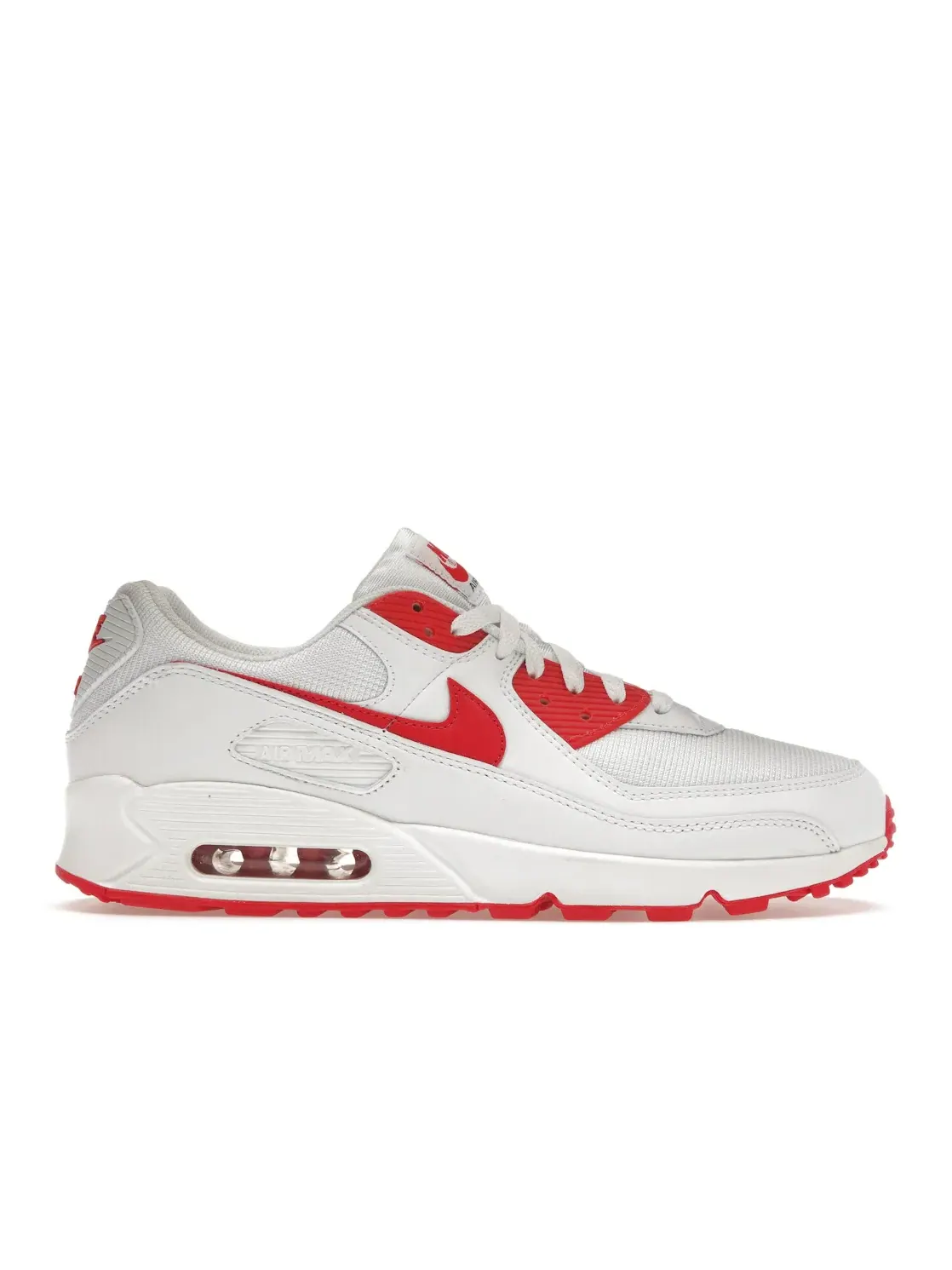 Мужские кроссовки Lifestyle Nike Air Max 90 — изображение 1 из 4, белый красный