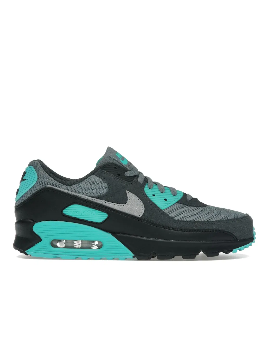 Мужские кроссовки Lifestyle с длинным рукавом Nike Air Max 90 — изображение 1 из 4, серый//черный/серый