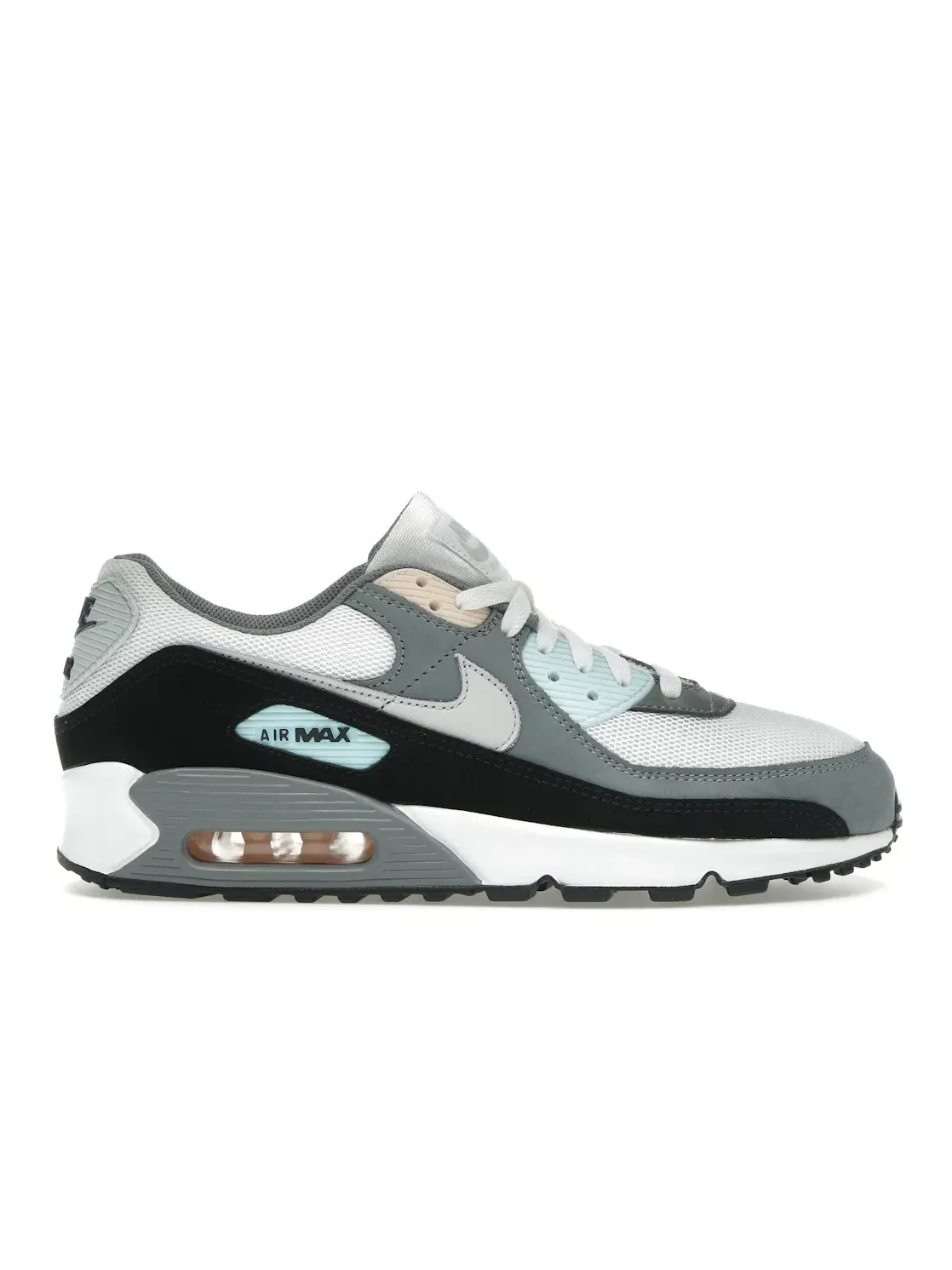 Мужские кроссовки Lifestyle Nike Air Max 90 — изображение 1 из 4, серый платиновый черный