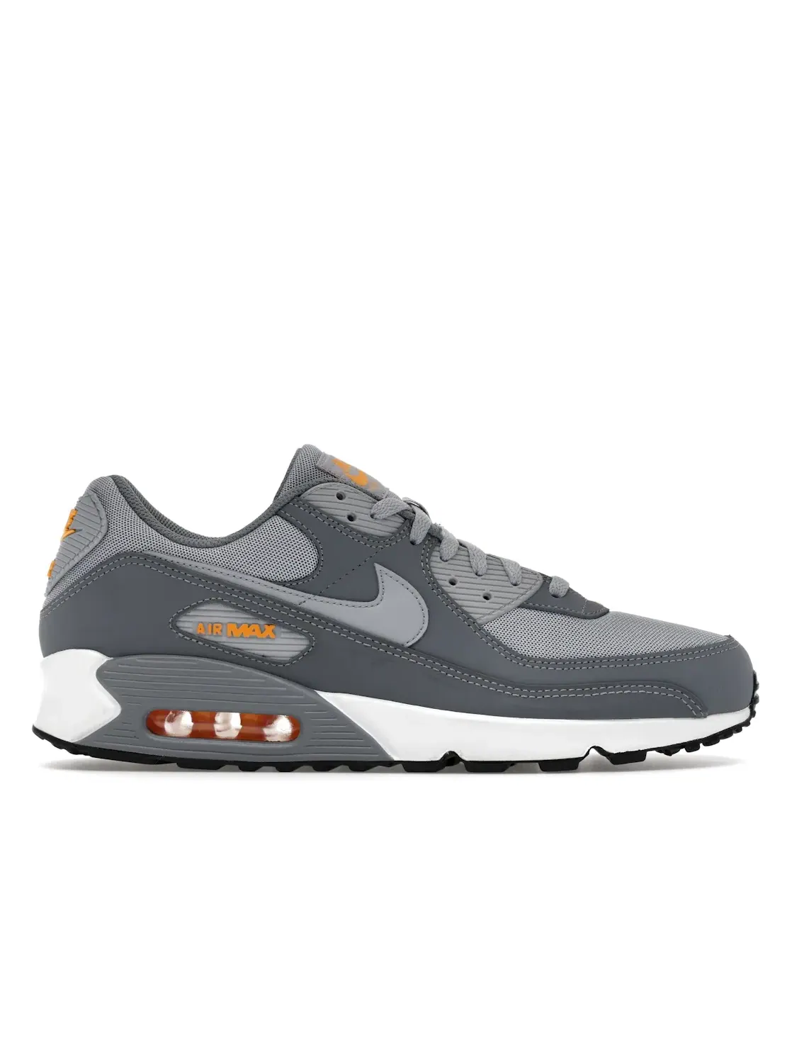 Мужские кроссовки Lifestyle Nike Air Max 90 — изображение 1 из 4, серый/черный//серый