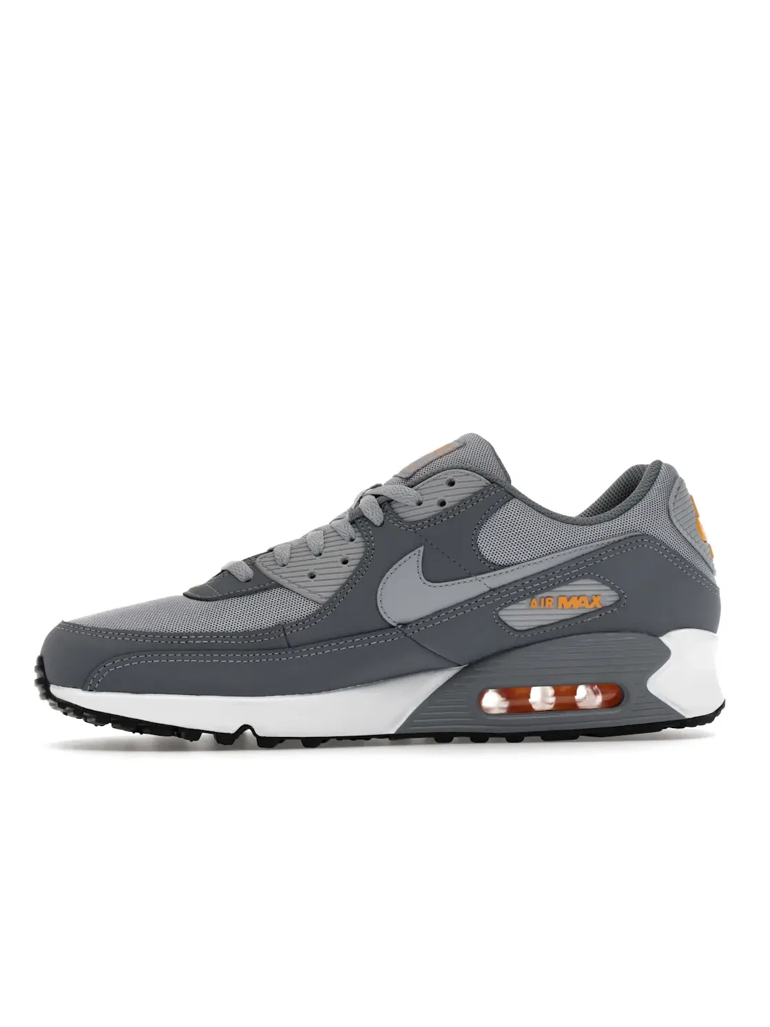 Мужские кроссовки Lifestyle Nike Air Max 90 — изображение 3 из 4, серый/черный//серый