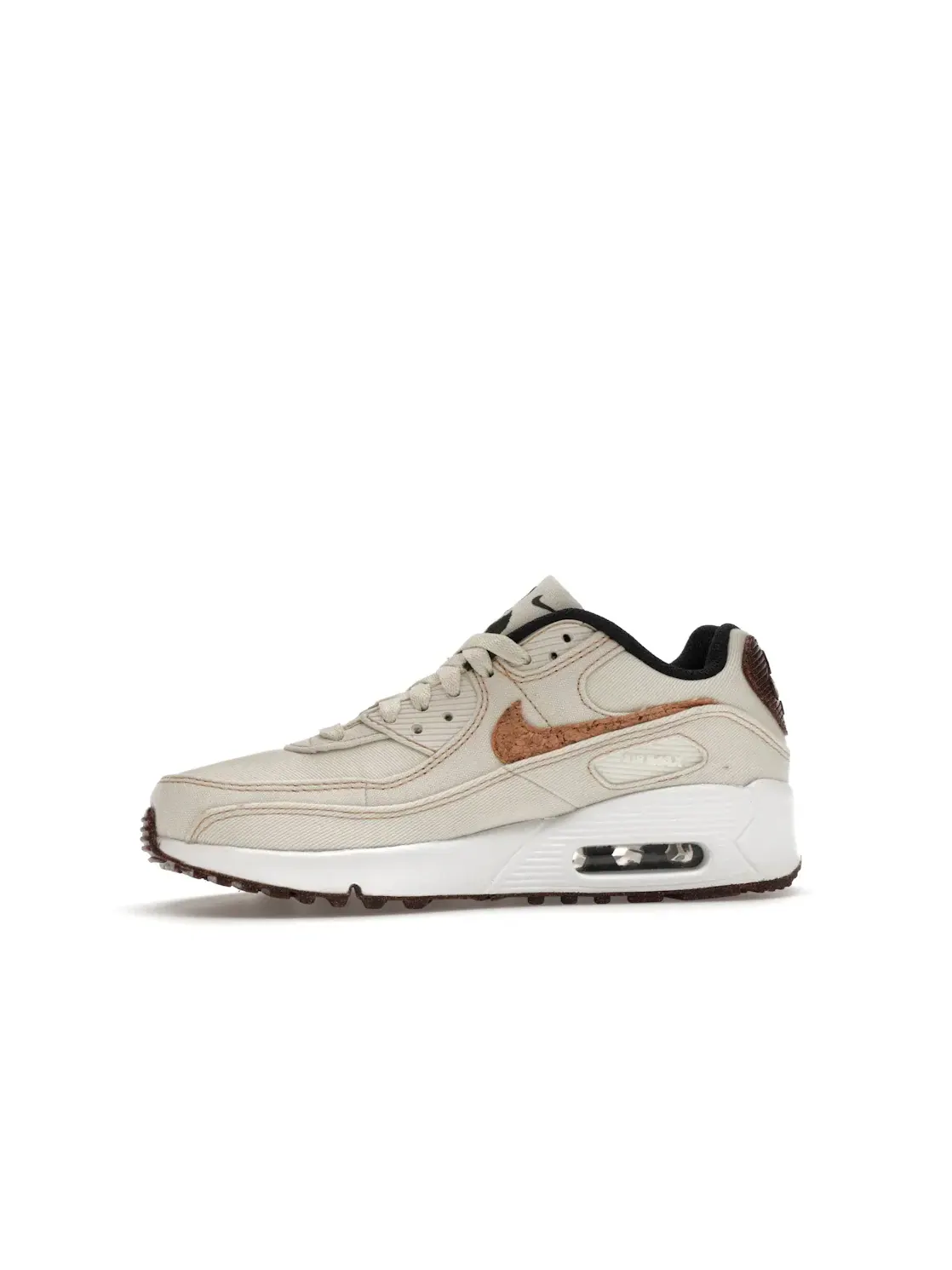 Детские кроссовки Lifestyle Nike Air Max 90 — изображение 3 из 4, белый