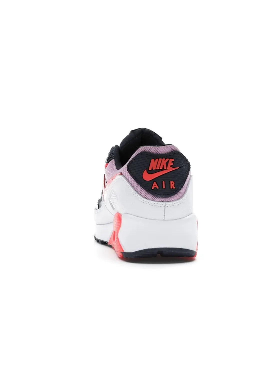 Женские кроссовки Lifestyle с цепочкой Cuban Link Nike Air Max 90 — изображение 4 из 4, белый/-розовый-яркий