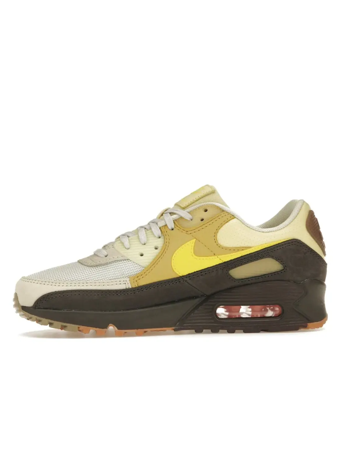Женские кроссовки с цепочкой Cuban Link Nike Air Max 90 — изображение 3 из 4