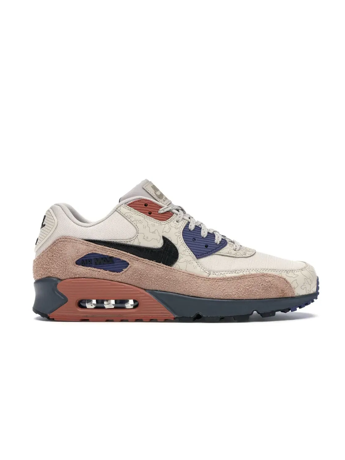 Мужские кроссовки Lifestyle Nike Air Max 90 Camowabb Nike — изображение 1 из 4, песочный/черный
