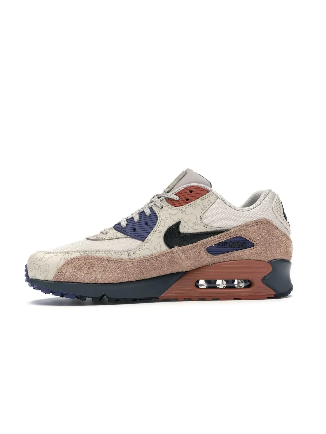 Мужские кроссовки Lifestyle Nike Air Max 90 Camowabb Nike — изображение 3 из 4, песочный/черный