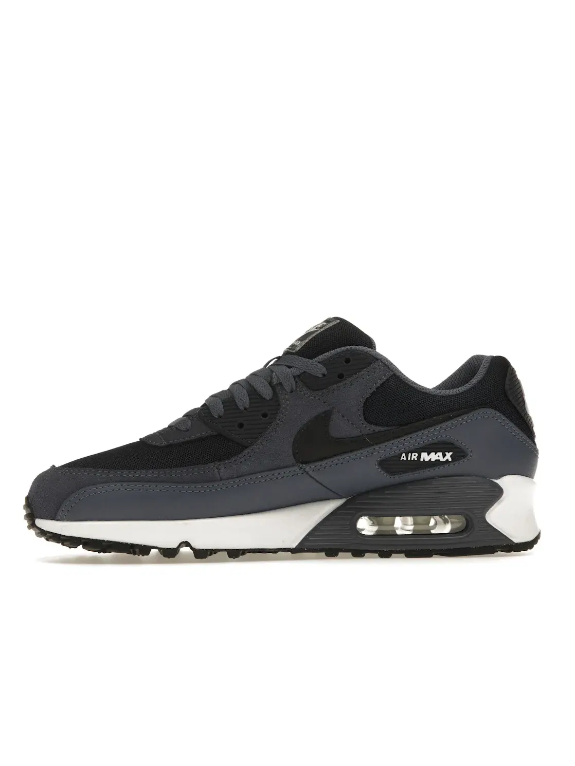 Мужские кроссовки Lifestyle с амортизацией Air Max Nike Air Max 90 — изображение 3 из 4, синий/белый/черный