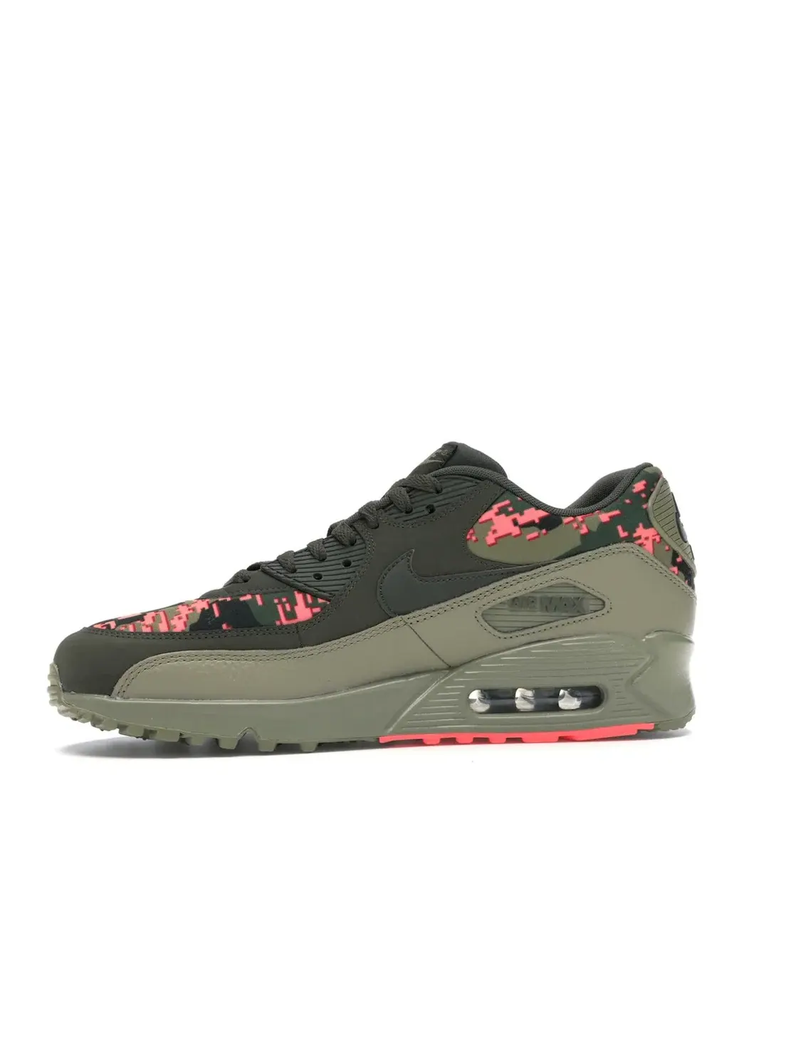 Мужские кроссовки с камуфляжным принтом Nike Air Max 90 — изображение 3 из 4, хаки/хаки-оливковый