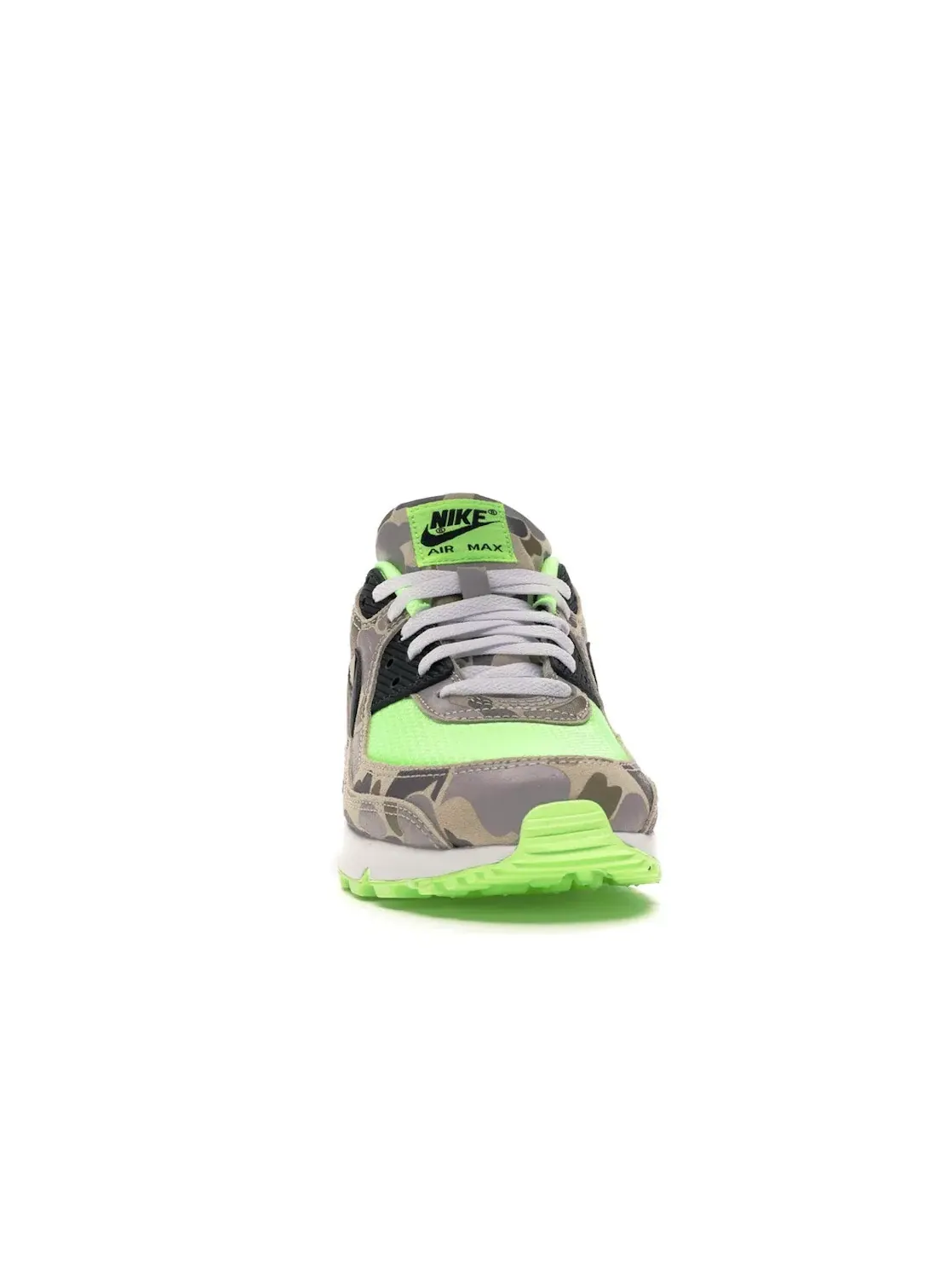 Мужские кроссовки с принтом камуфляж Nike Air Max 90 — изображение 2 из 4, зеленый/черный